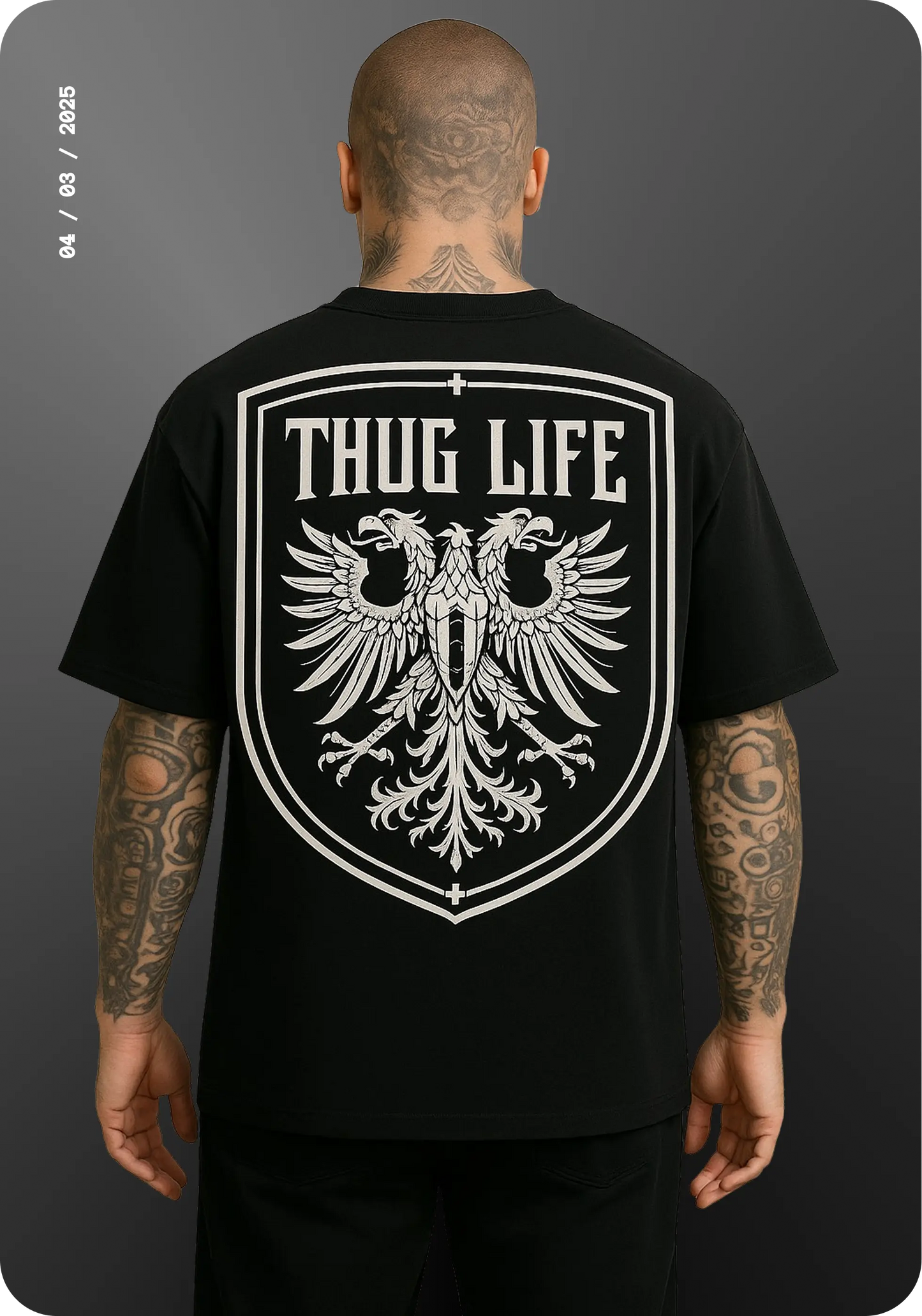 Oversized anime t-shirt, dark aesthetic tee